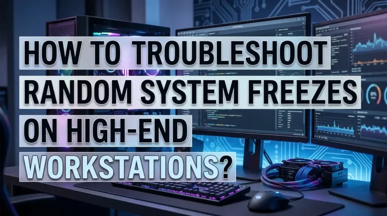 How To Troubleshoot Random System Freezes On High-End Workstations?