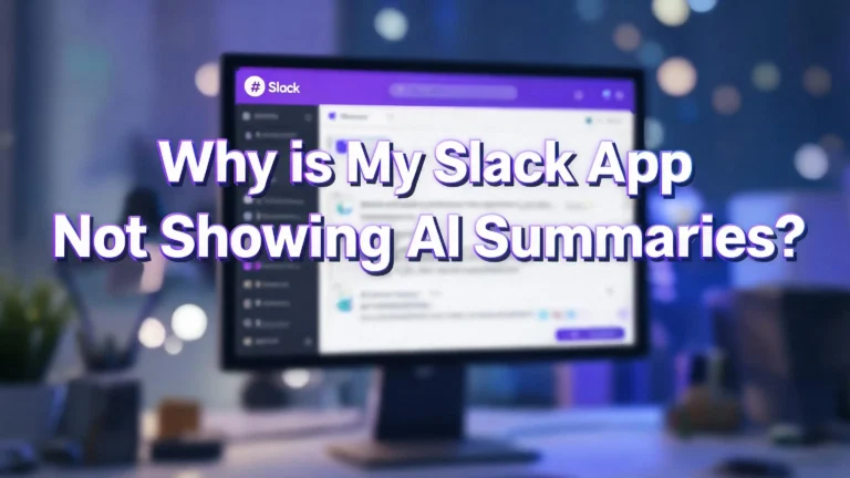 Why Is My Slack App Not Showing AI Summaries?