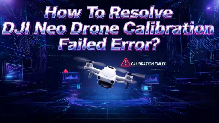 How To Resolve DJI Neo Drone Calibration Failed Error?