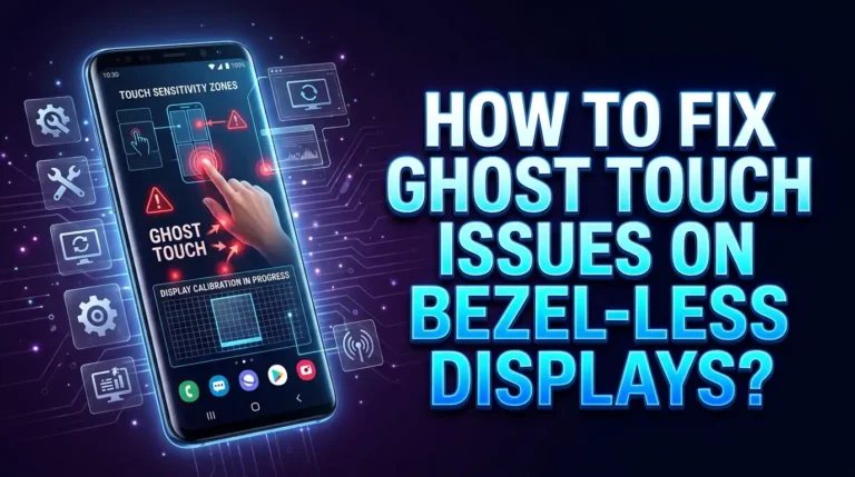 How To Fix Ghost Touch Issues On Bezel-Less Displays?