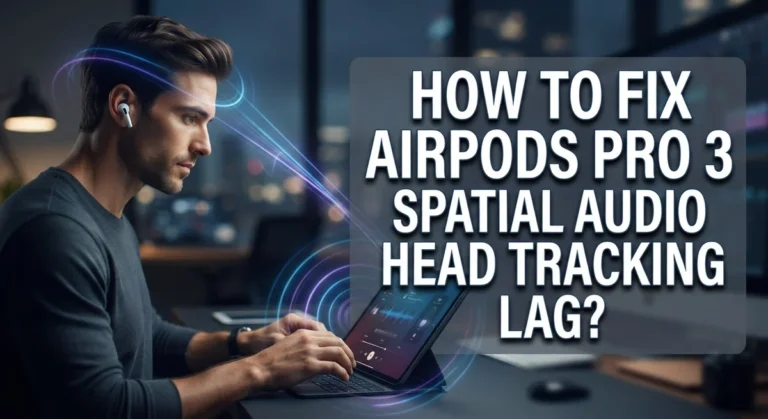 How To Fix AirPods Pro 3 Spatial Audio Head Tracking Lag?