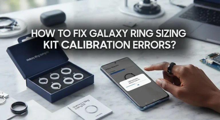 How To Fix Galaxy Ring Sizing Kit Calibration Errors?