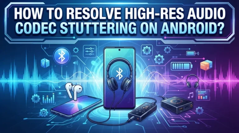 How To Resolve High-Res Audio Codec Stuttering On Android?