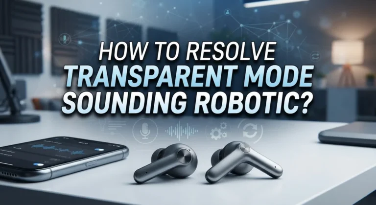 How To Fix Transparent Mode Sounding Robotic?