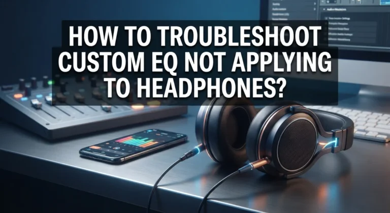 How To Troubleshoot Custom EQ Not Applying To Headphones?